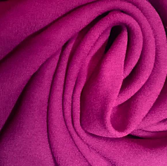 ANA | Fuchsia Studded Raw Hem Semi Sheer Tank Top | PL - Picture 7 of 7